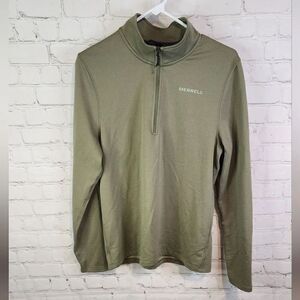 Men's Merrell zip-up fleece sweater, size small